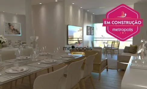 Apartamento com 3 Quartos à venda, 91m² no Santo Antônio, São Caetano do Sul