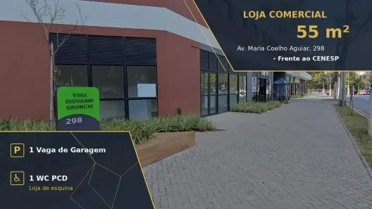 Ponto Comercial para alugar, 55m² no Jardim São Luís, São Paulo