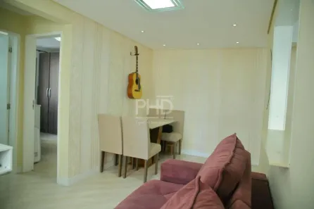 Apartamento com 2 Quartos para alugar, 45m² no Planalto, São Bernardo do Campo