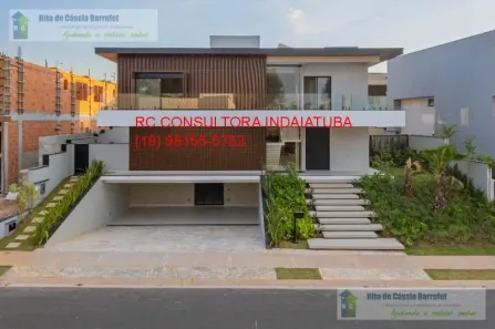 Casa de Condomínio com 5 Quartos à venda, 632m² no Jardim Santa Rita, Indaiatuba