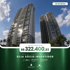 Apartamento com 3 Quartos à venda, 62m² no Jardim América, São José dos Campos