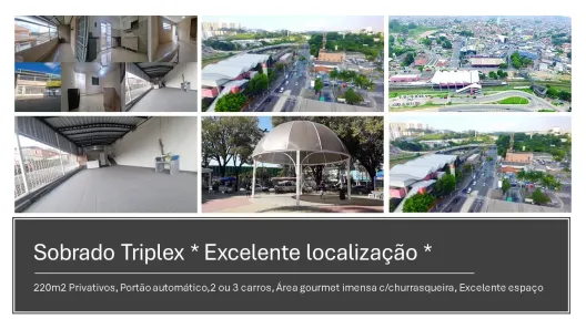 Sobrado com 3 Quartos à venda, 250m² no Jardim Sol Nascente, Jandira