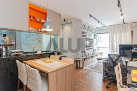 Apartamento com 1 Quarto para alugar, 43m² no Itaim Bibi, São Paulo