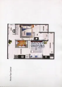 Apartamento com 1 Quarto à venda, 43m² no Praia Grande, Ubatuba