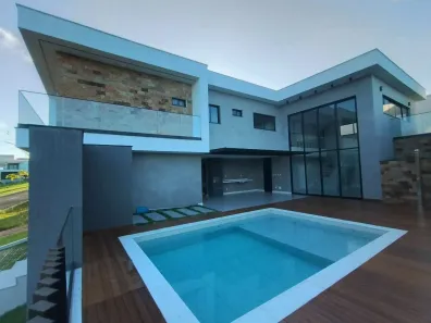Casa de Condomínio com 4 Quartos à venda, 481m² no Alphaville (Abrantes), Camaçari