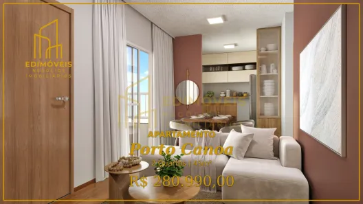 Apartamento com 2 Quartos à venda, 45m² no Porto Canoa, Serra