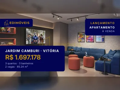 Apartamento com 3 Quartos à venda, 85m² no Jardim Camburi, Vitória
