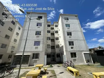 Apartamento com 2 Quartos à venda, 40m² no Santa Cruz, Rio de Janeiro