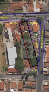 Lote/Terreno à venda, 924m² no Bosque da Saúde, Taubaté