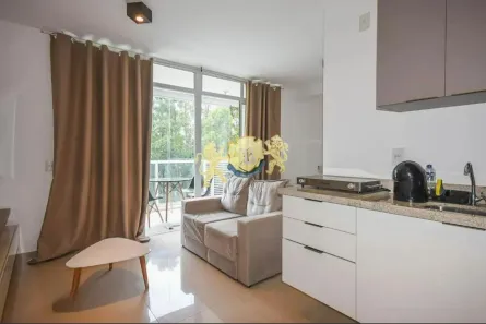 Flat com 1 Quarto à venda, 35m² no Real Parque, São Paulo