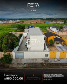Apartamento com 1 Quarto à venda, 360m² no Cidade Satélite, Boa Vista