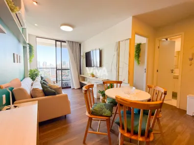 Apartamento com 1 Quarto para alugar, 37m² no Aldeota, Fortaleza