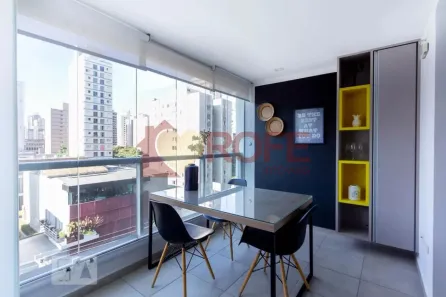 Apartamento com 1 Quarto para alugar, 37m² no Indianópolis, São Paulo