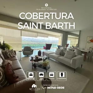 Apartamento com 4 Quartos à venda, 500m² no Barra da Tijuca, Rio de Janeiro