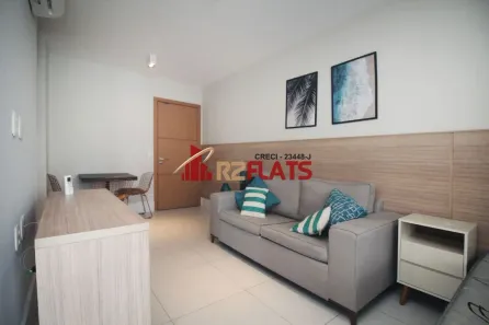 Apartamento com 1 Quarto para alugar, 37m² no Itaim Bibi, São Paulo