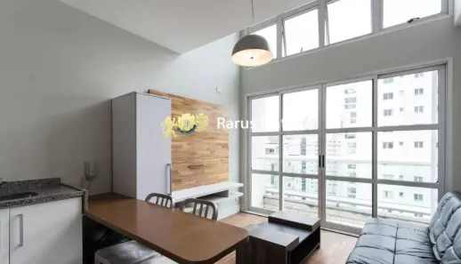 Flat com 1 Quarto para alugar, 50m² no Indianópolis, São Paulo
