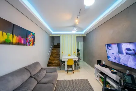 Sobrado com 3 Quartos à venda, 130m² no Vila Linda, Santo André