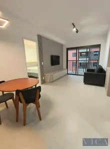 Apartamento com 1 Quarto para alugar, 52m² no Alphaville Centro Industrial e Empresarial/Alphaville., Barueri