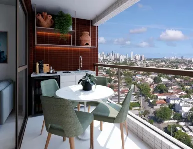 Apartamento com 3 Quartos à venda, 84m² no Rosarinho, Recife