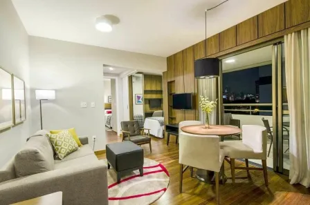 Flat com 2 Quartos à venda, 60m² no Brooklin Paulista, São Paulo