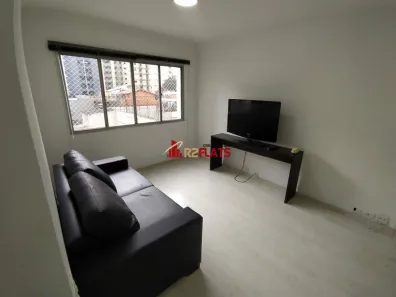 Flat com 1 Quarto para alugar, 50m² no Indianópolis, São Paulo