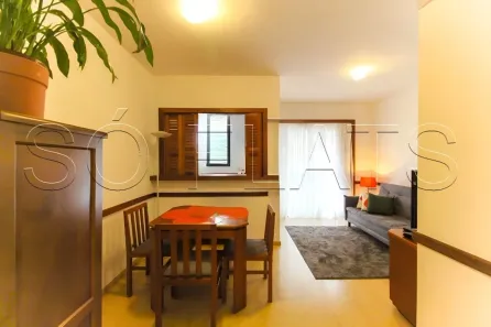 Flat com 1 Quarto à venda, 42m² no Cerqueira César, São Paulo