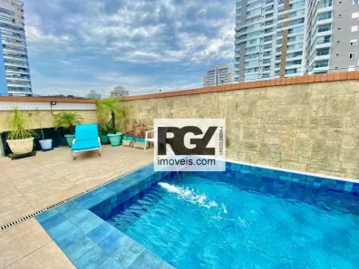 Cobertura com 3 Quartos à venda, 258m² no Gonzaga, Santos