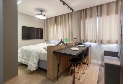 Apartamento com 1 Quarto para venda ou aluguel, 25m² no Pinheiros, São Paulo