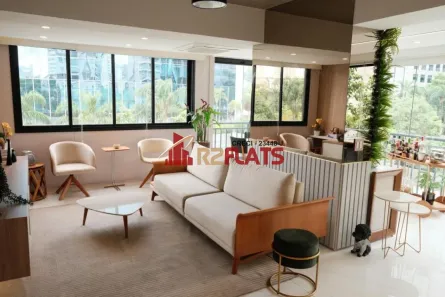 Apartamento com 1 Quarto à venda, 85m² no Cidade Monções, São Paulo