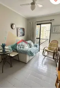 Apartamento com 1 Quarto à venda, 52m² no Canto do Forte, Praia Grande