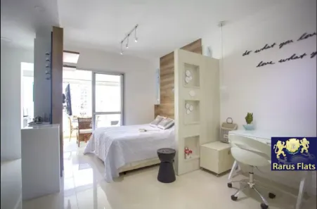 Flat com 1 Quarto à venda, 36m² no Indianópolis, São Paulo