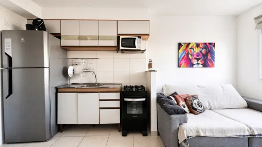 Apartamento com 1 Quarto para alugar, 26m² no Jardim Mirante, São Paulo