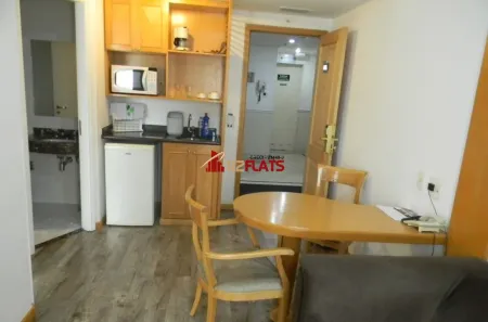 Flat com 1 Quarto para alugar, 33m² no Pinheiros, São Paulo