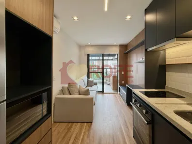 Apartamento com 1 Quarto para alugar, 42m² no Jardim das Acácias, São Paulo
