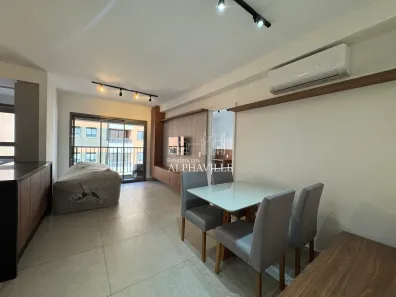 Apartamento com 1 Quarto para alugar, 52m² no Alphaville Centro Industrial e Empresarial/Alphaville., Barueri