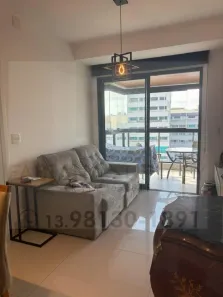 Apartamento com 1 Quarto para alugar, 54m² no Boqueirão, Santos