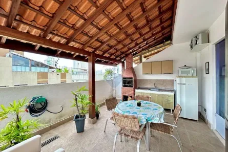 Cobertura com 3 Quartos à venda, 125m² no Enseada, Guarujá