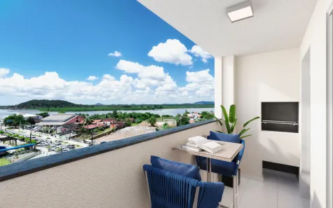 Apartamento com 2 Quartos à venda, 52m² no Espinheiros, Joinville