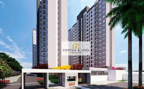 Apartamento com 2 Quartos à venda, 46m² no Parque Itamarati, Jacareí