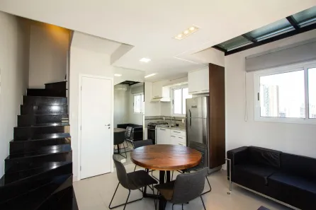 Apartamento com 1 Quarto para alugar, 50m² no Itaim Bibi, São Paulo