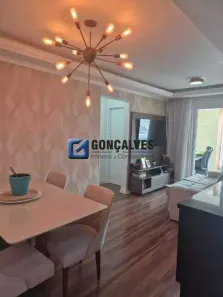 Apartamento com 2 Quartos à venda, 60m² no Vila Alzira, Santo André