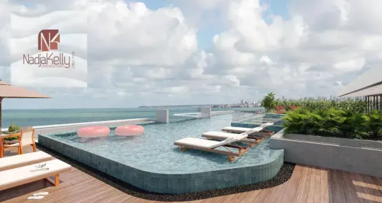 Apartamento com 1 Quarto à venda, 24m² no Intermares, Cabedelo