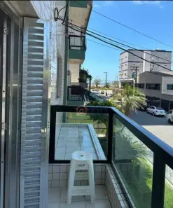 Apartamento com 1 Quarto para alugar, 47m² no Guilhermina, Praia Grande