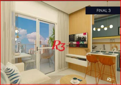 Apartamento com 1 Quarto à venda, 39m² no Aparecida, Santos