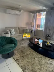 Apartamento com 3 Quartos para alugar, 160m² no Manaíra, João Pessoa