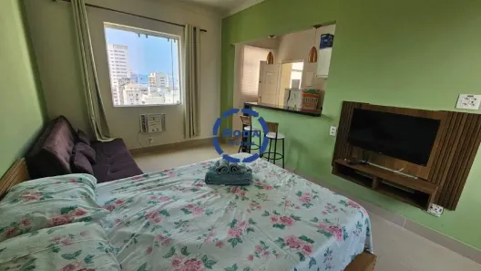Apartamento à venda, 25m² no Itararé, São Vicente
