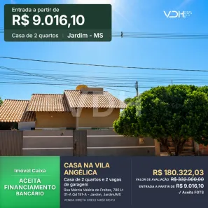 Casa com 2 Quartos à venda, 174m² no Jardim Panorama, Jardim