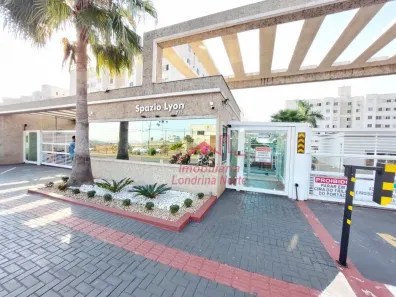 Apartamento com 2 Quartos para alugar, 45m² no Conjunto Habitacional Doutor Farid Libos, Londrina