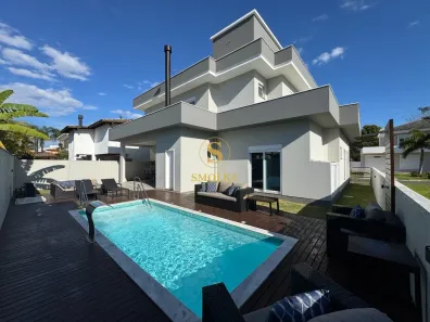 Casa de Condomínio com 4 Quartos à venda, 262m² no Cachoeira do Bom Jesus, Florianópolis