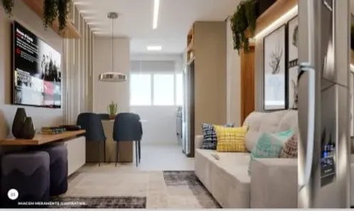 Apartamento com 2 Quartos à venda, 47m² no Nossa Senhora Aparecida, Uberlândia